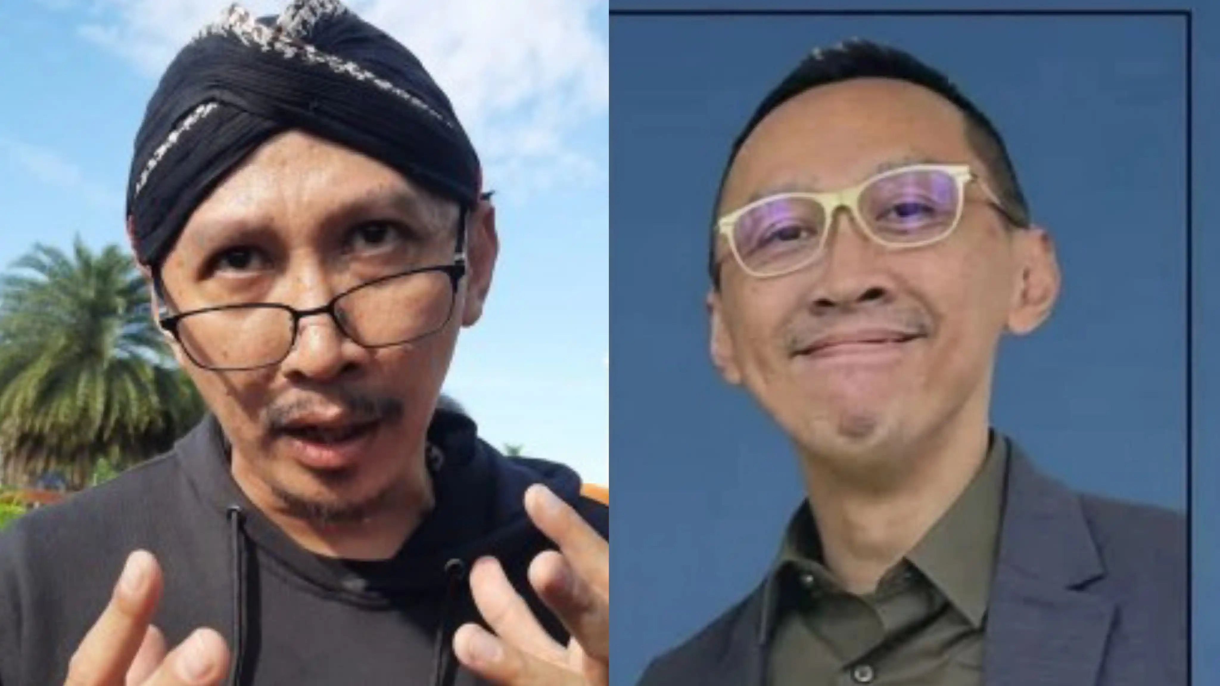Abu Janda, sosok kontroversial yang kerap menuai sorotan publik Indonesia. Foto: Repro Republika.