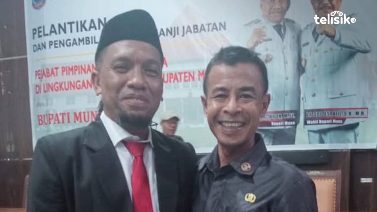 Kepala BKPSDM Muna, Hidayat Ardi Ponto menyampaikan jadwal seleksi PPPK tahap II. Foto: Sunaryo/Telisik.