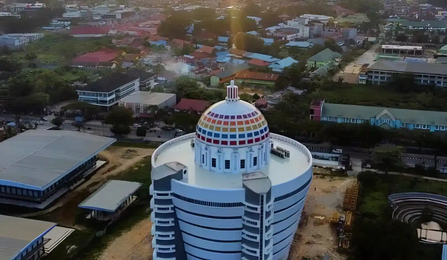 Kantor Perpustakaan dan Arsip Sultra di Jalan Sao-Sao, Kota Kendari. Foto: Ist.