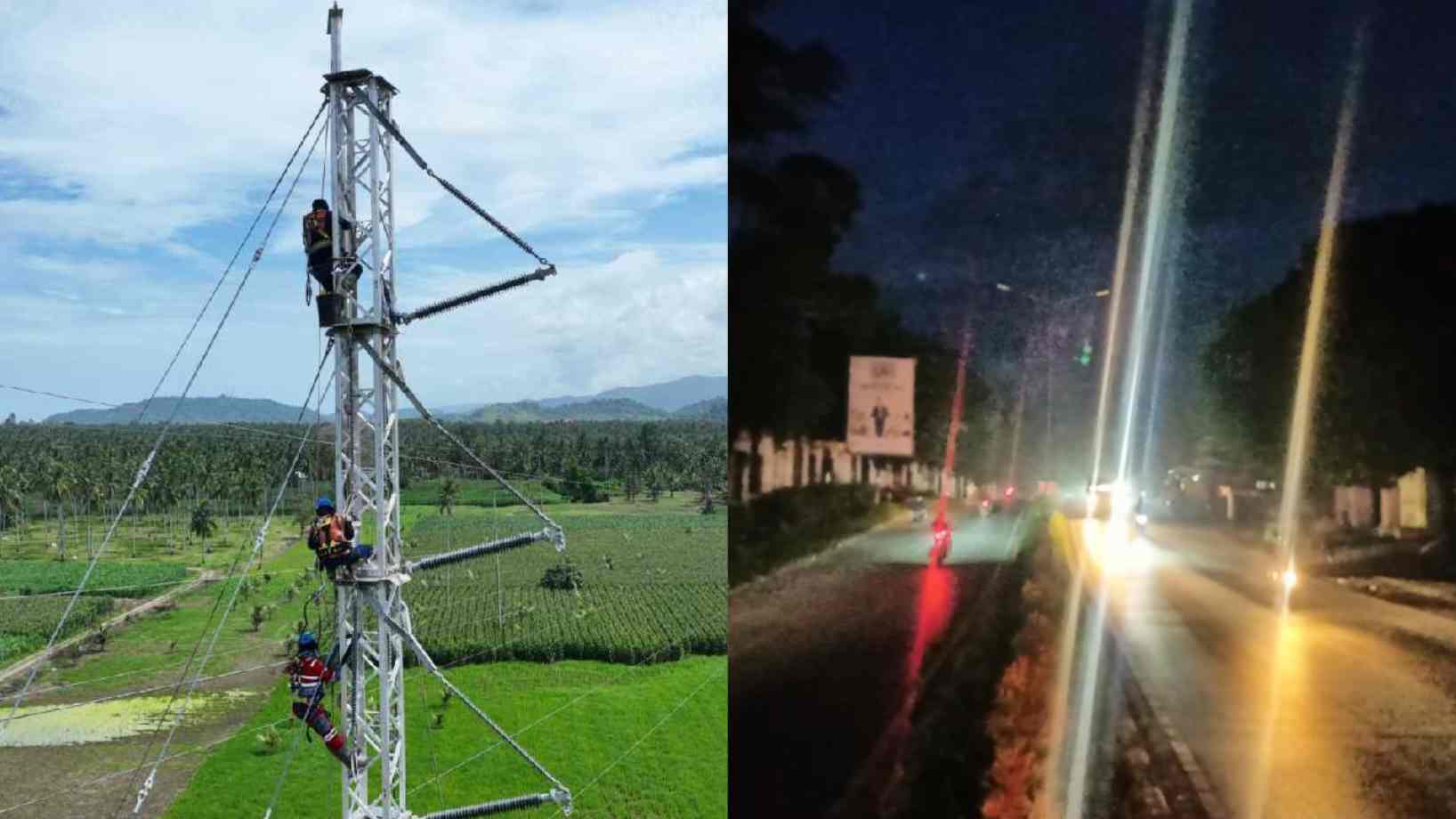 Listrik padam di beberapa wilayah Kendari pada Sabtu (17/5/2025) karena pemeliharaan jaringan oleh PLN. Foto: Ist/Ahmad Jaelani