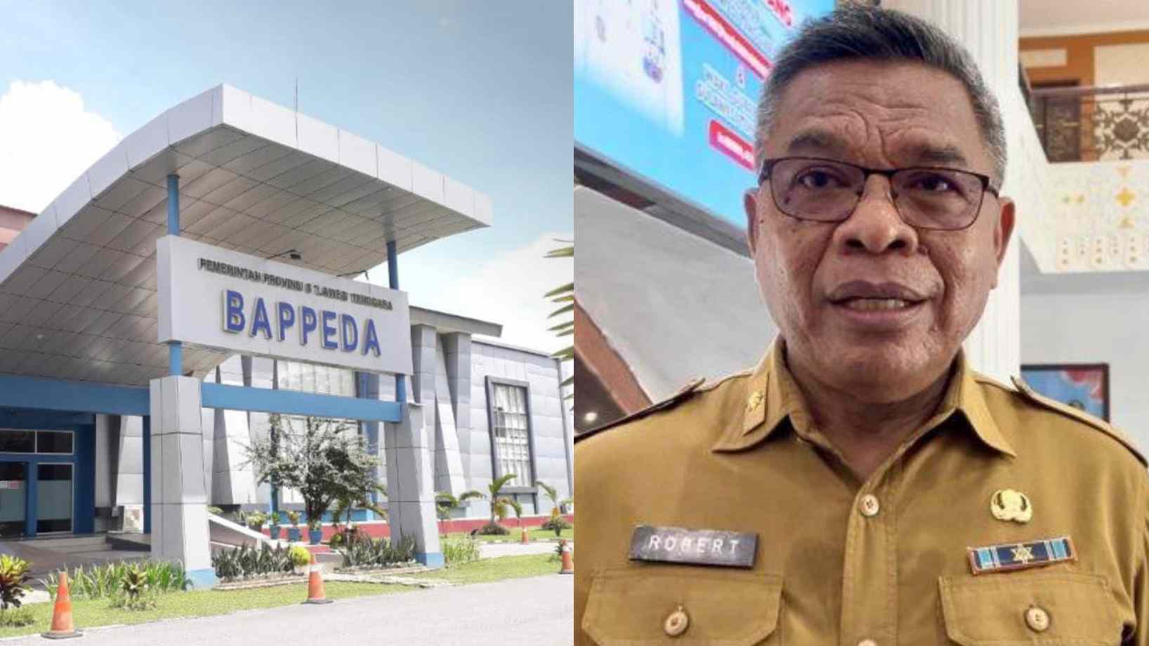 Kepala Bappeda Provinsi Sulawesi Tenggara J Robert. Foto: Telisik/Ist