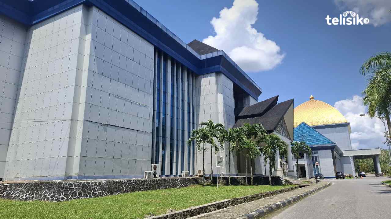 Suasana Kantor Gubernur Sultra sejak kepemimpinan Gubernur Andi Sumangerukka dan Wakil Gubernur Hugua. Foto: Erni Yanti/Telisik.