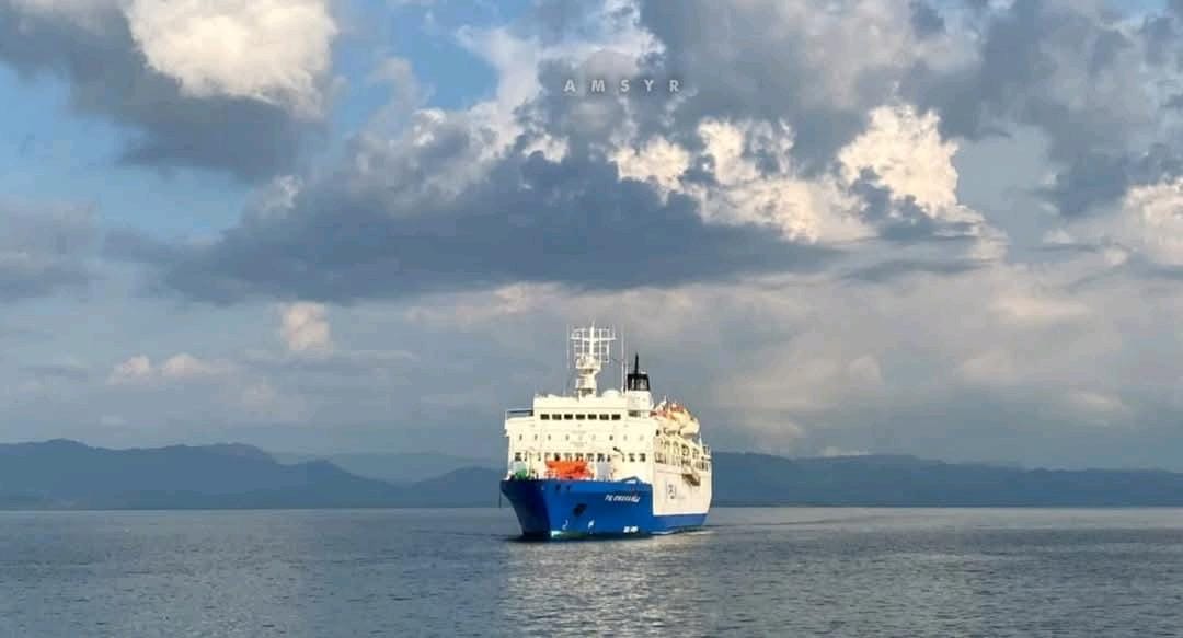 KM Tilongkabila merupakan salah satu armada kapal laut yang dimiliki PT Pelni. Foto: Facebook Amsyr.
