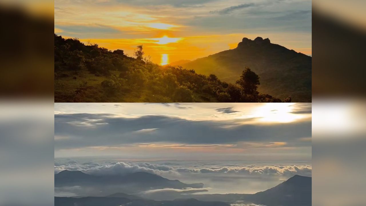Keindahan Gunung Sabampolulu di Pulau Kabaena saat pagi hari. Foto: Ist.