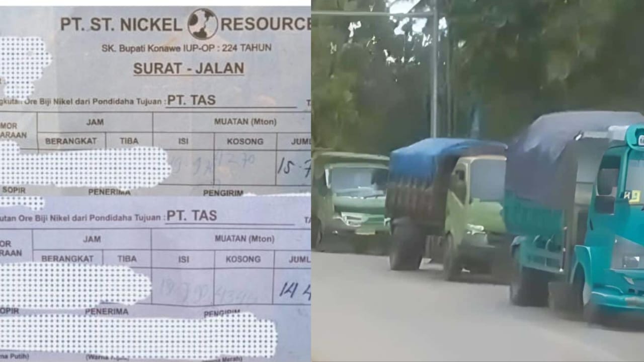 PT ST Nickel diduga bayar ratusan juta untuk muluskan aktivitas ilegal pertambangan dan bungkam kritik. Foto: Ist.