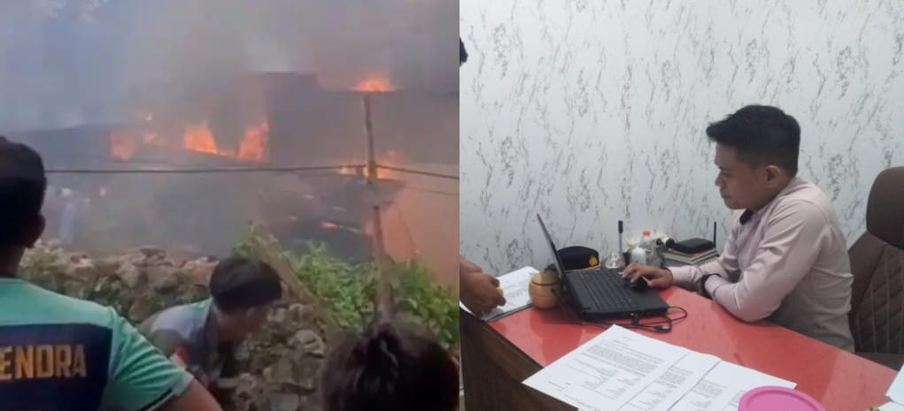 Kanit Reskrim Polsek Mandonga, Iptu Andry Irwanto (kanan). Foto:Ist.