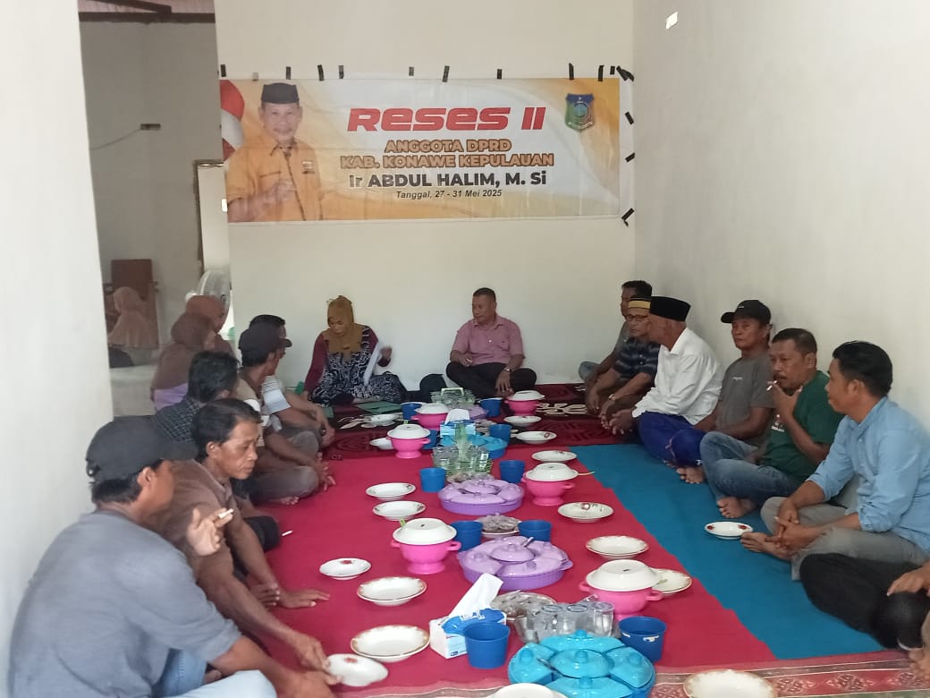 Reses kedua Abdul Halim di Desa Wungkolo, Desa Wawouso, dan Desa Wawouso Baru. Foto: Ist