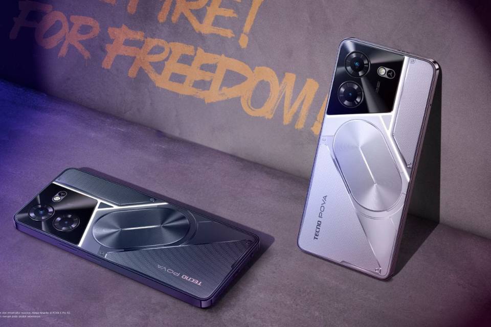 Tecno Pova 5 Pro 5G menjadi salah satu HP 5G murah dan internet kencang. Foto: Repro Tecno