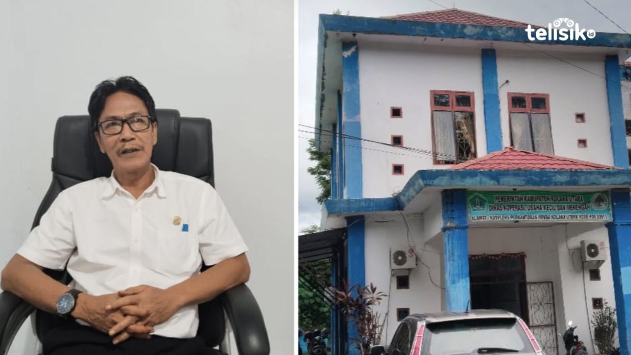 Kepala Dinas Koperasi Kolaka Utara, Syamsu Alam berjanji evaluasi pengurus KMP yang salahi Juknis. Foto: Muh. Risal H/Telisik