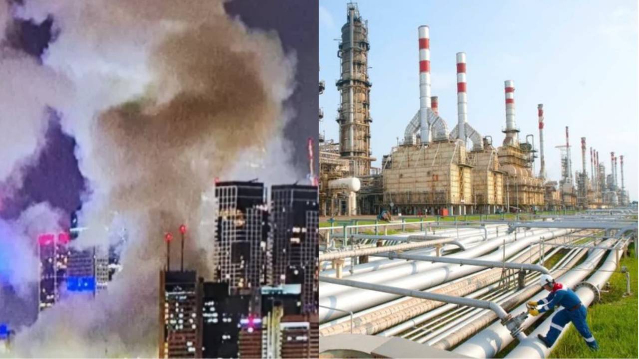 Sebagian wilayah Israel luluh lantak akibat rudal Iran, berimbas ke harga minyak dunia. Foto: Repro AP.