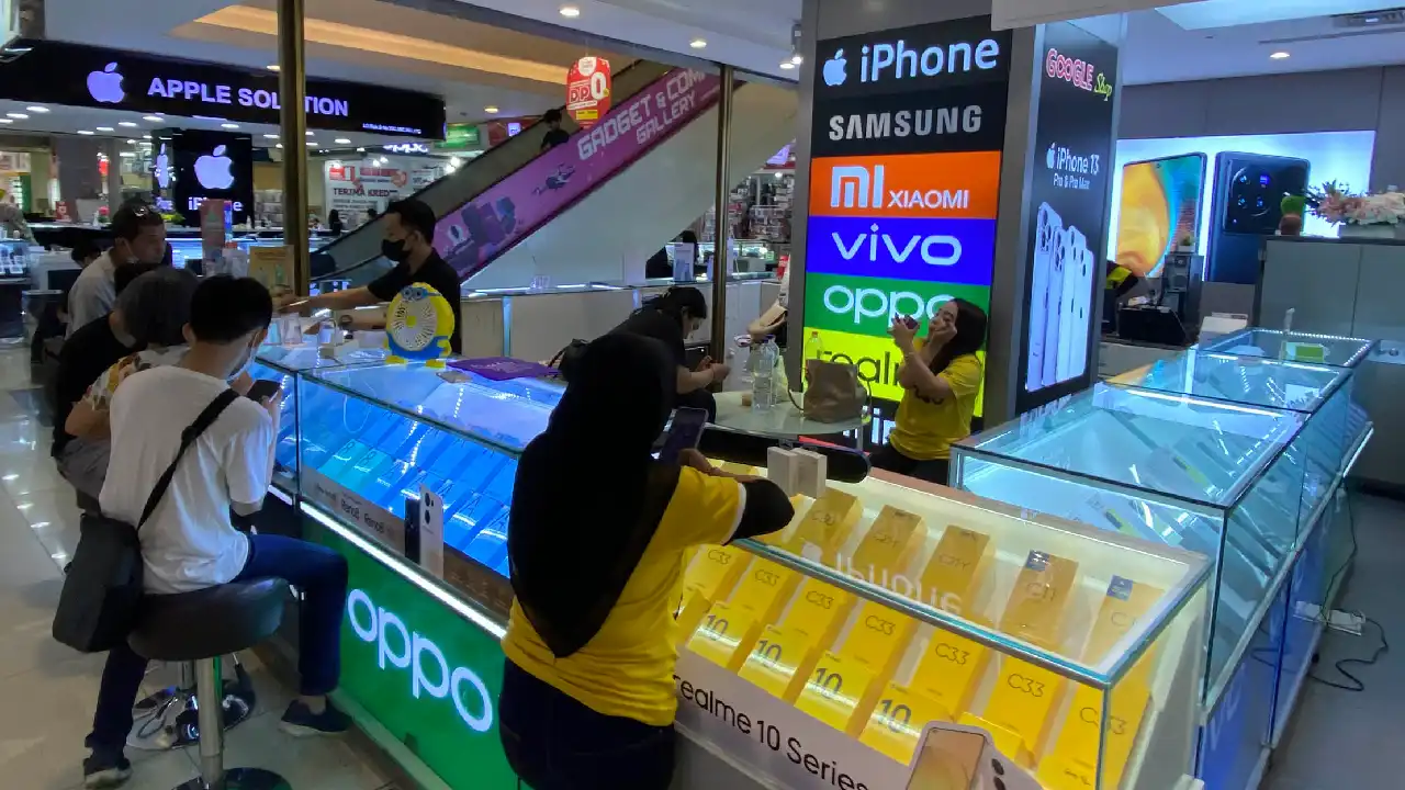 iPhone menjadi HP terlaris di dunia Q1 berdasarkan laporan Counterpoint. Foto: Repro Jogja aja.