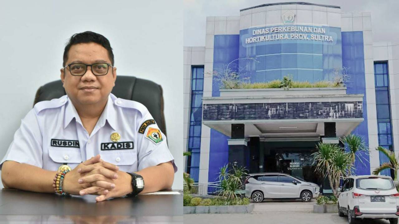 Kadis Perkebunan dan Hortikultura Sultra, La Ode Rusdin Jaya segera ambil langkah konkret untuk wujudkan visi misi gubernur. Foto: Ist.