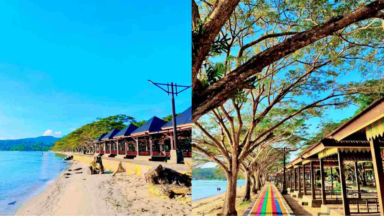 Pantai Nambo, Kota Kendari, menjadi tempat pelaksanaan Kendari Rockfest III. Foto: Facebook@Acank Hande