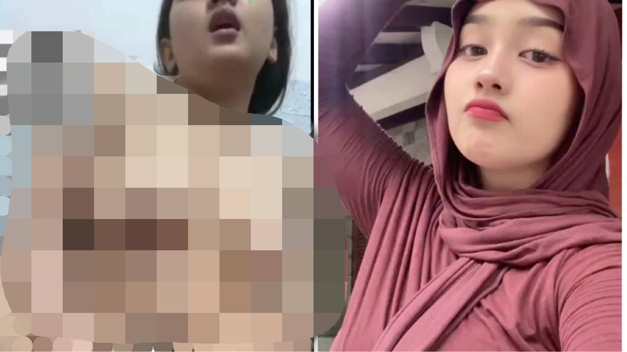Video syur Izza berdurasi 13 menit viral dan menjadi buruan netizen. Foto: Screenshoot video