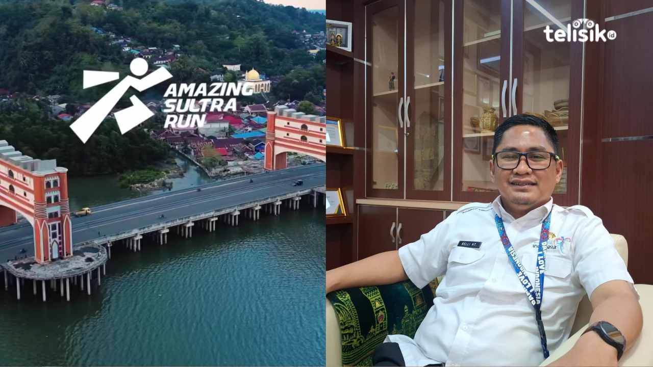 Sulawesi Tenggara, Belli Harli Tombili, saat diwawancarai di kantorny. Foto: Erni Yanti/Telisik
