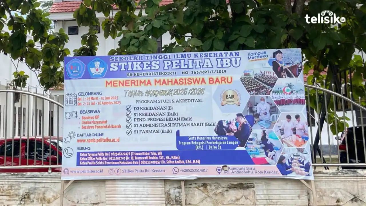 Kampus Pelita Ibu Kendari. Foto: Ana Pratiwi/Telisik.