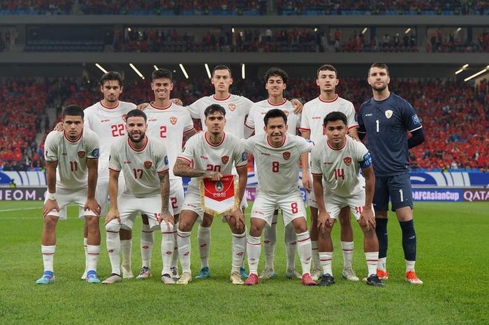 Timnas Indonesia tembus peringkat 118 rangking FIFA. Foto: Repro Instagram @erickthohir