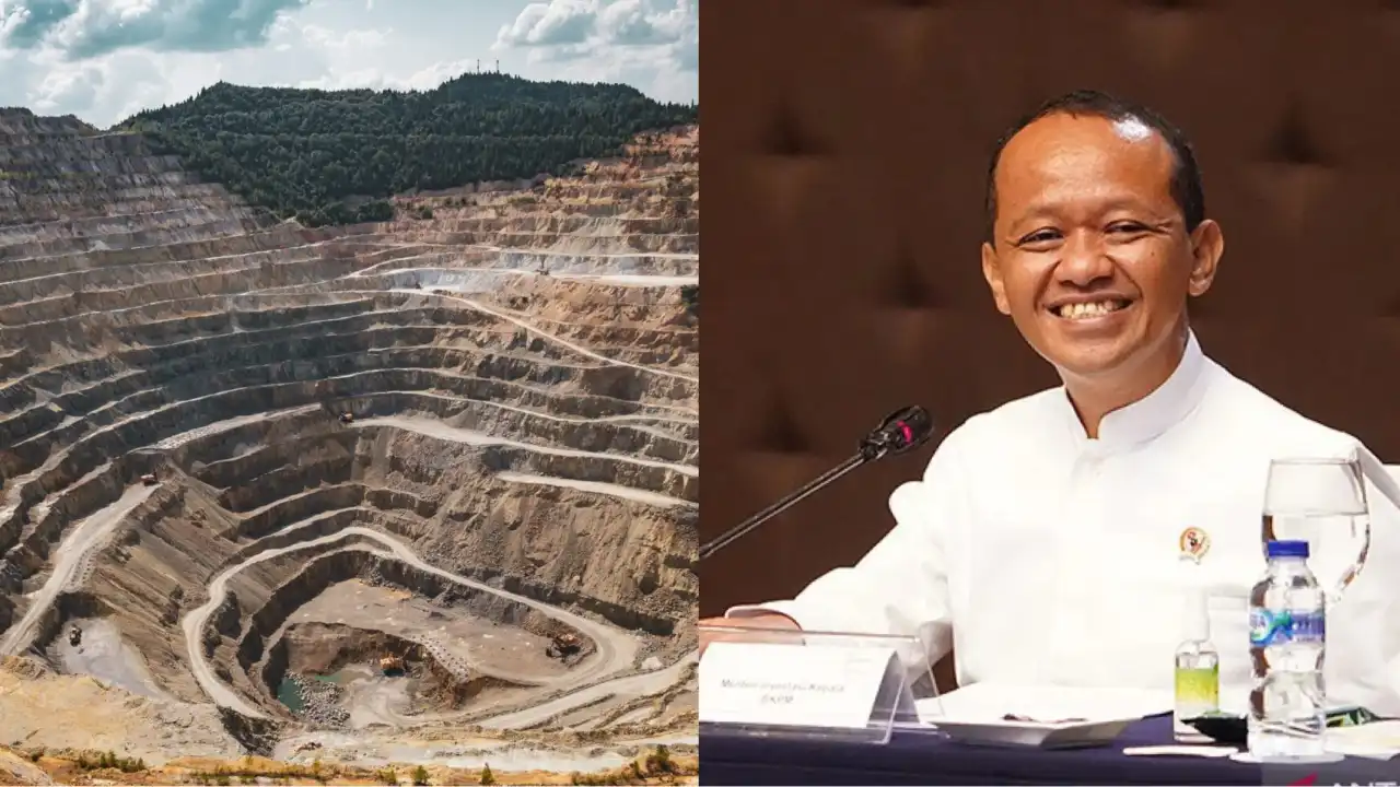 Bahlil buka peluang Amerika kelola 47 mineral kritis di Indonesia. Foto: Repro Antara.