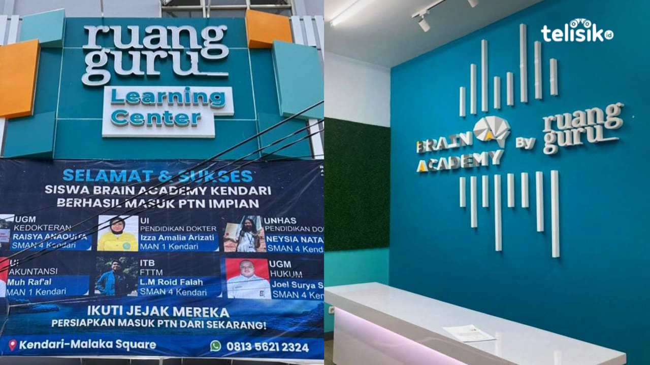 Bimbel Ruang Guru hadir dengan fasilitas modern dan berbagai program unggulan untuk jenjang SD, SMP dan SMA. Foto: Muh Sapta Perdana/Telisik