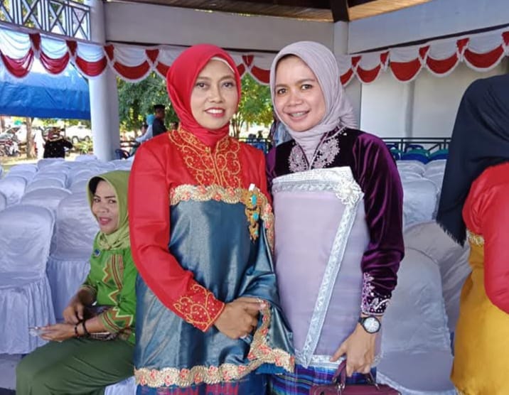 Kadis Perdagangan dan Perindustrian Muna, Hardani Muuri (kanan). Foto: Ist.