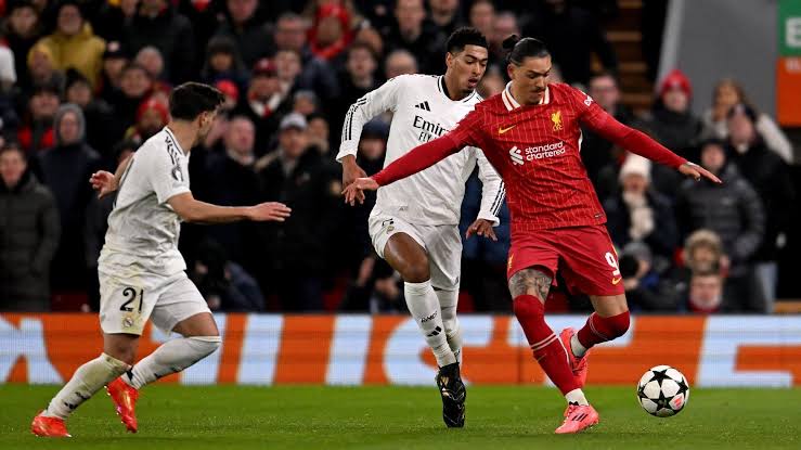 Real Madrid kembali bersua dengan dua raksasa liga Inggris Liverpool dan Manchester City. Foto: Repro Liverpool FC.