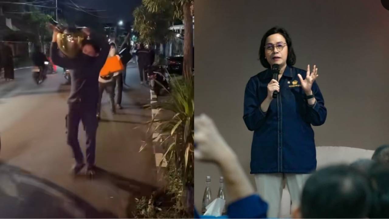Rumah Sri Mulyani di Bintaro dijarah massa, barang berharga raib. Foto: Instagram@smindarwati.