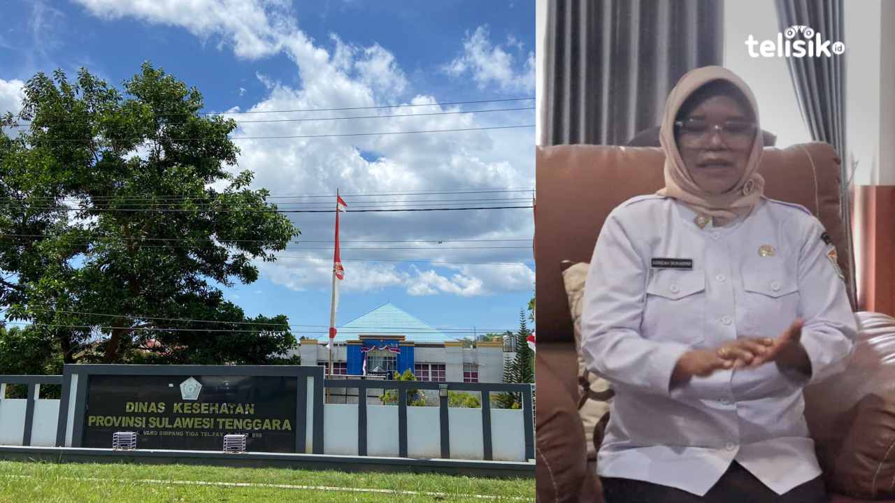 Kepala Dinas Kesehatan Sultra, Asridah Mukaddim. Foto: Ana Pratiwi/Telisik