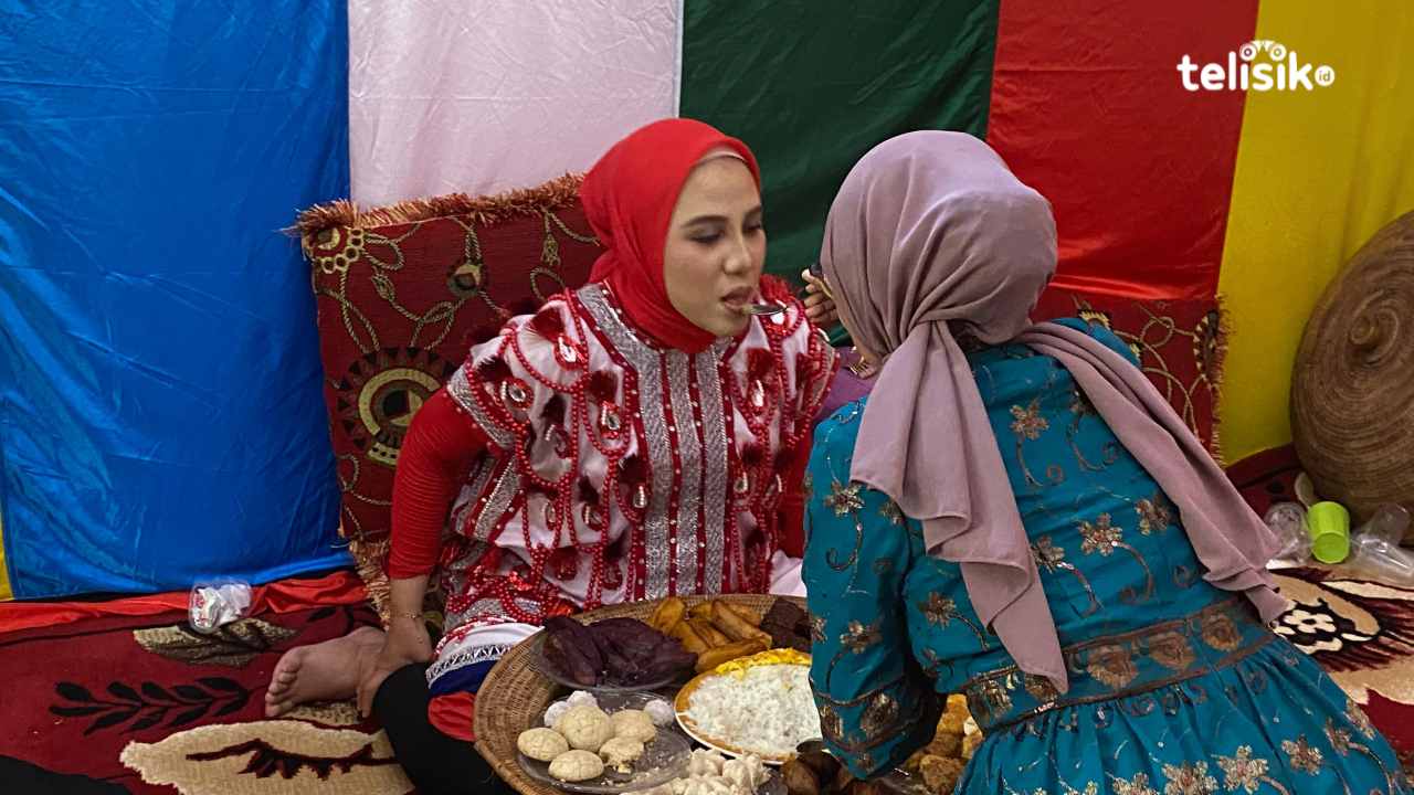 Tradisi Posipo bagi istri yang baru pertama hamil masih dipertahankan oleh masyarakat Buton, Sulawesi Tenggara. Foto: Elfinasari/telisik