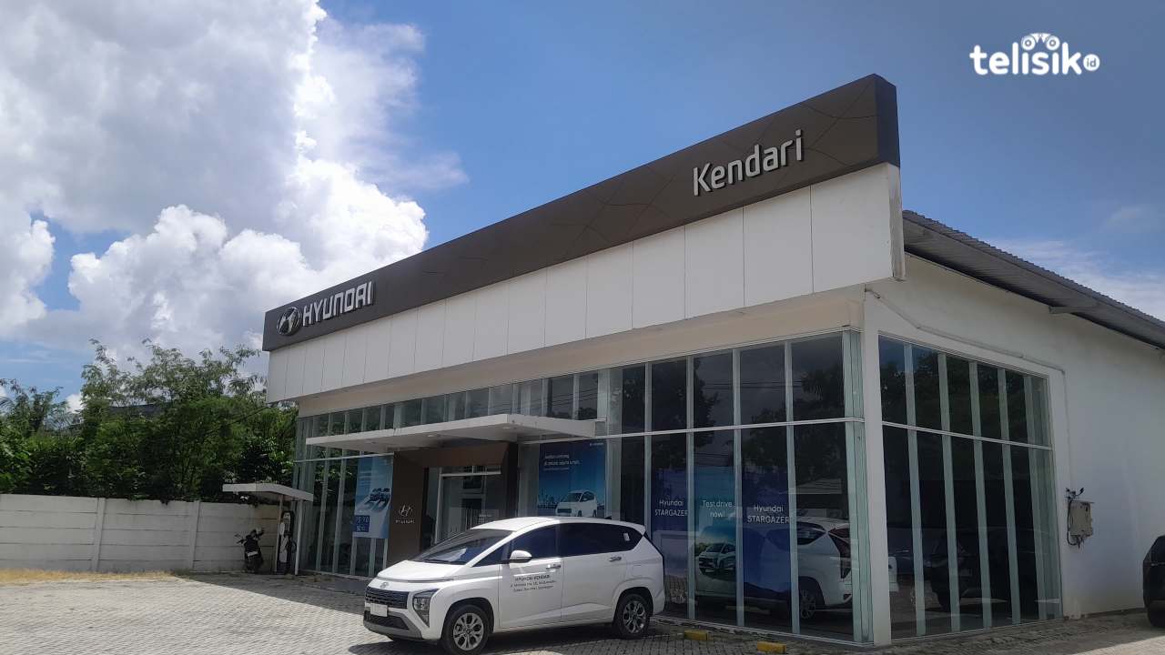 Hyundai kendari tawarkan promo menarik dan layanan 3S. Foto : Zulkifli Herman T/Telisik