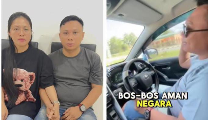 Sosok Fadilah selingkuhan Wahyudin Moridu akhirnya terungkap usai video viral. Foto: Screenshoot video.