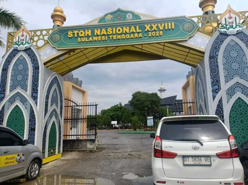 Suasana lokasi STQH Nasional di Kota Kendari 2025. Foto: Ist