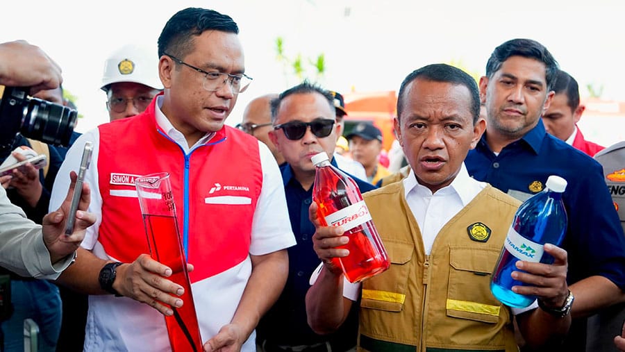 Pemerintah bersiap menerapkan kebijakan pencampuran BBM dengan etanol 10 persen di seluruh SPBU 2027. Foto: Repro Pertamina.