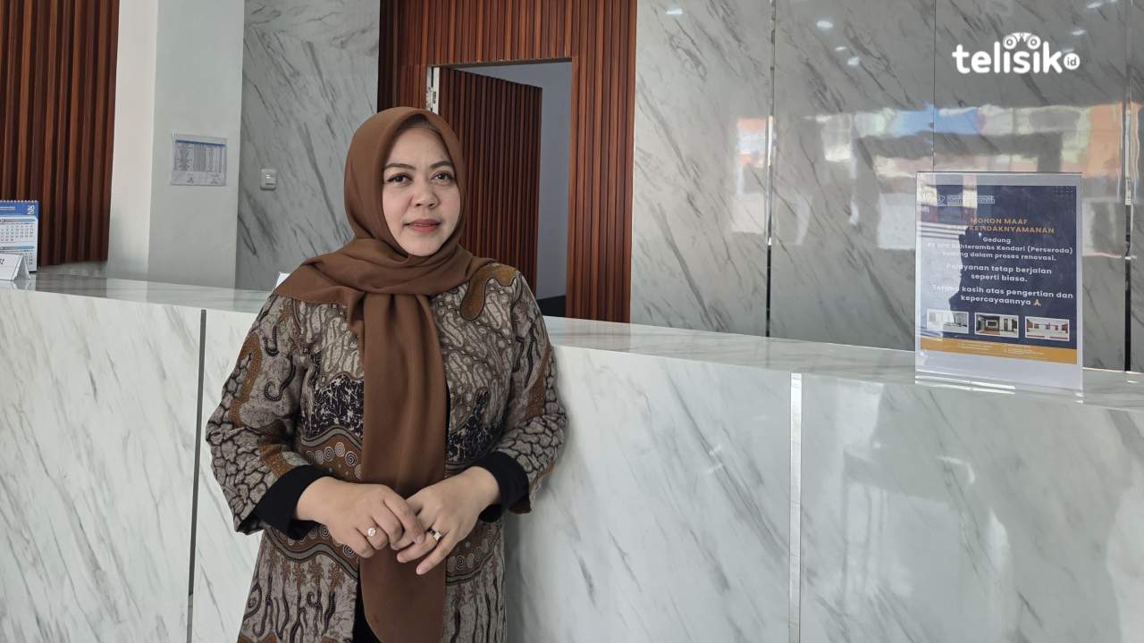 Direktur Utama BPR Bahteramas Kendari, Suryaningsih. Foto: Ana Pratiwi/Telisik