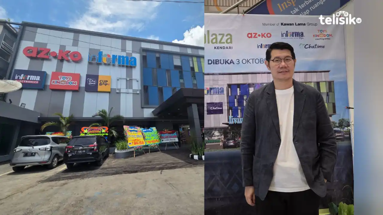 Direktur Living Plaza, David Lesmana. Foto: Ana Pratiwi/Telisik.