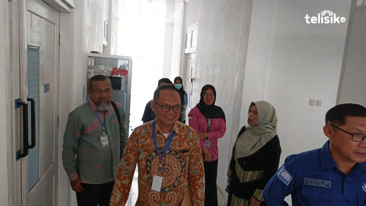 Tim Penilai Lomba Penerapan Pencegahan dan Pengendalian Infeksi Similoka saat berkunjung ke RSUD Buton Selatan, Sabtu (11/10/2025). Foto: Ali Iskandar Majid/telisik