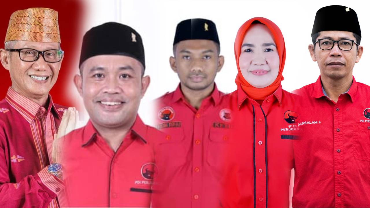 Lima calon Ketua DPD PDIP Sultra dipanggil wawancara di DPP. Foto: Ist.