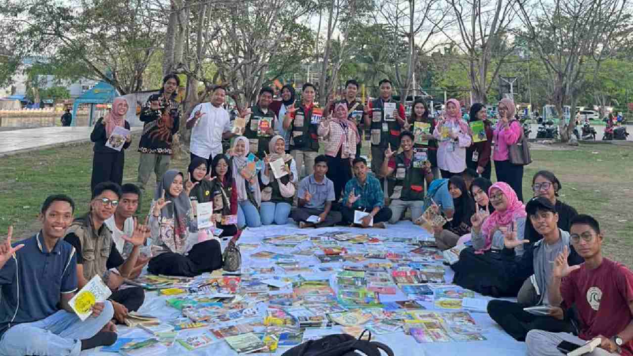 Program tahunan KI Kendari Sapa Pulau 3.0 di Baubau. Foto: Ist.
