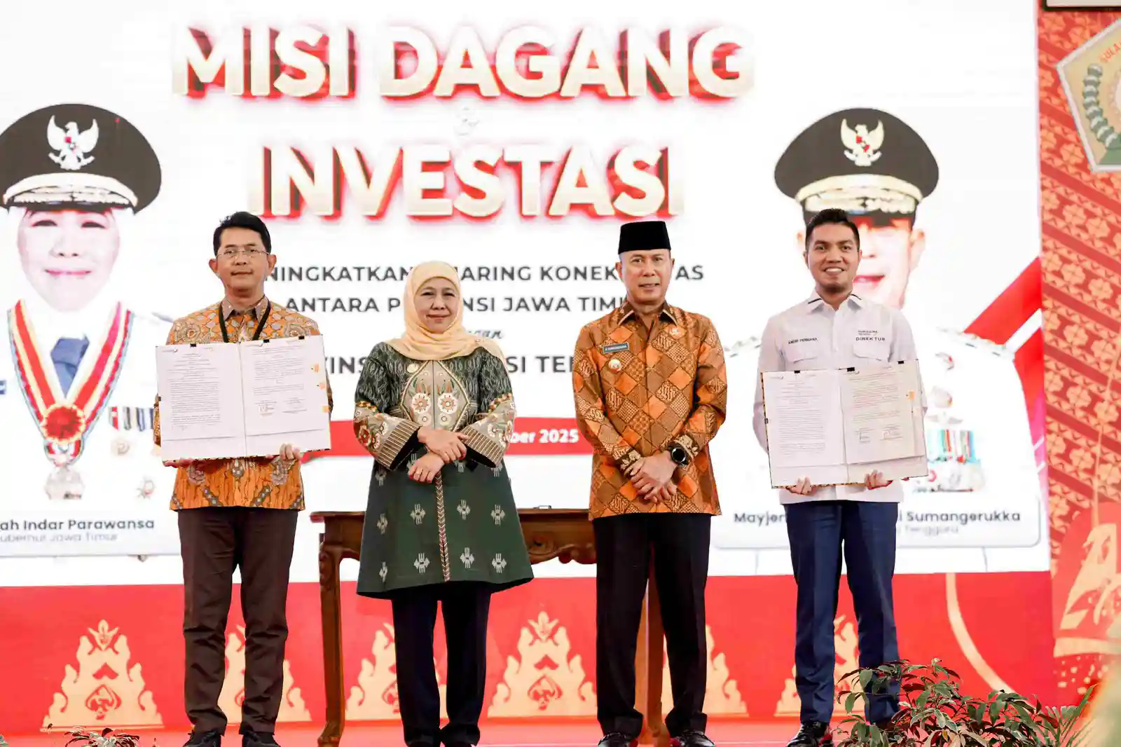 Bank Sultra dan Bank Jatim Teken MoU dan PKS terkait penggunaan jasa kustodian dan layanan prioritas. Foto: Website Bank Sultra.