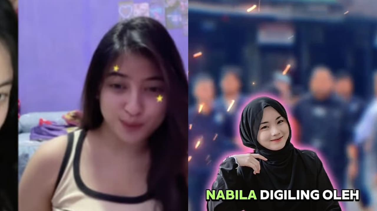 Fenomena “Nabila 1 vs 7” viral di TikTok sehingga memicu penelusuran fakta warganet. Foto: Repro Oposisicerdas