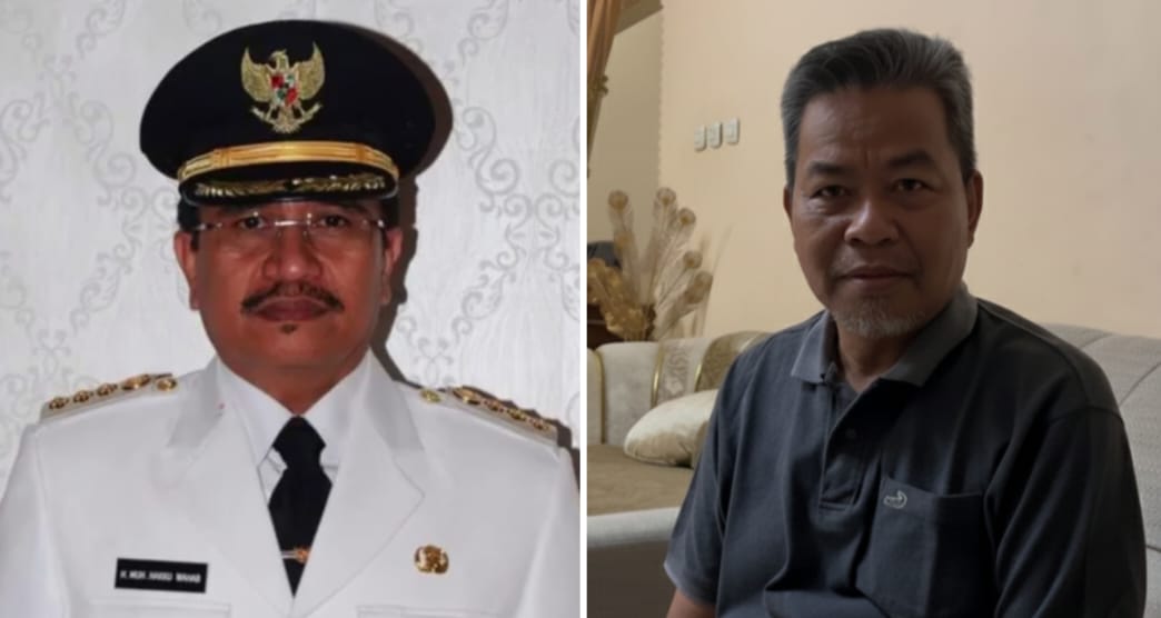 Tokoh pemekaran Kabupaten Kolaka Utara, Muh. Hakku Wahab (kiri), Hamzah (kanan) sepakat 18 Desember jadi HUT Kolaka Utara. Foto: Ist.