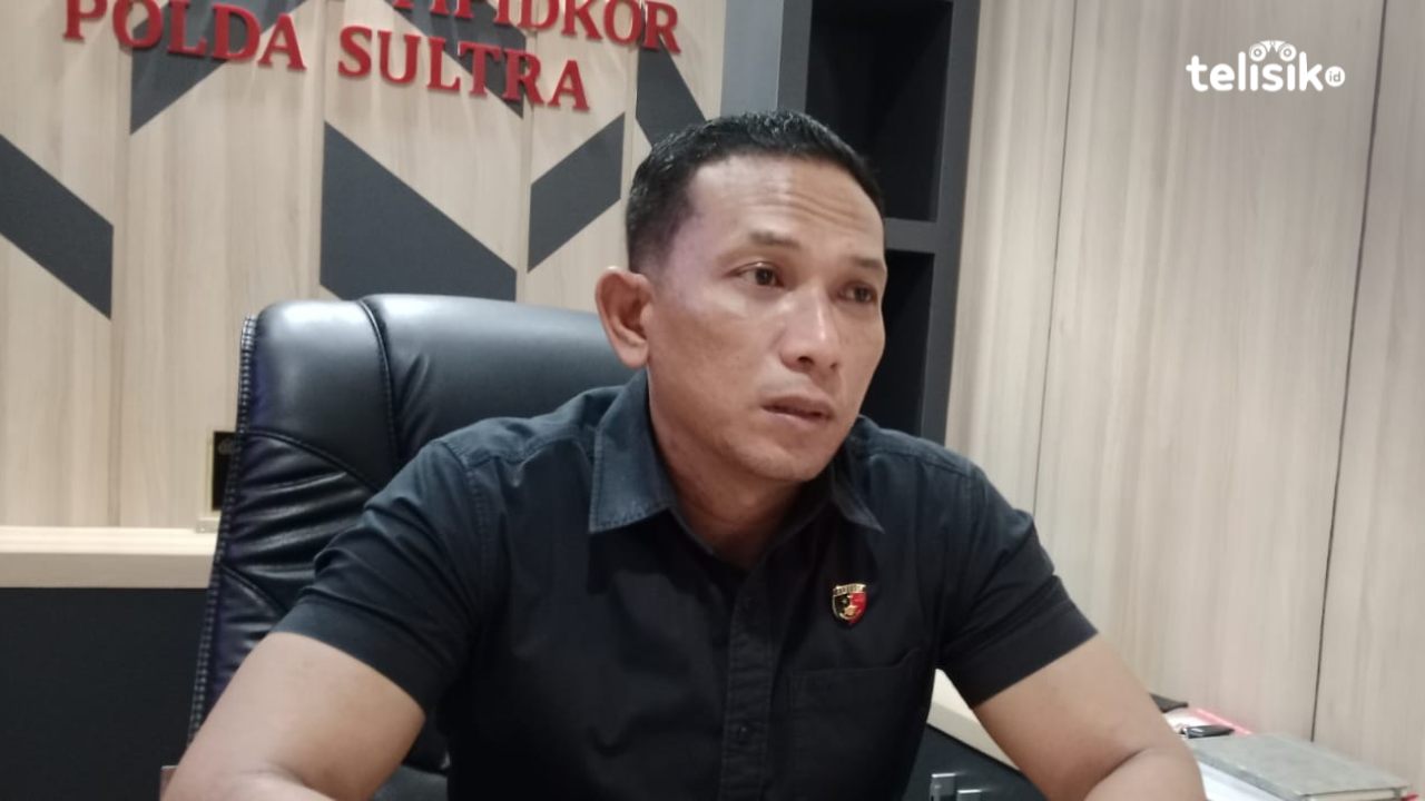 Kasubdit III Tipikor Dit Reskrimsus Polda Sultra, Kompol Niko Darutama, saat diwawancarai telisik.id di Mapolda Sultra, Kamis (27/11/2025). Foto: Hamlin/Telisik