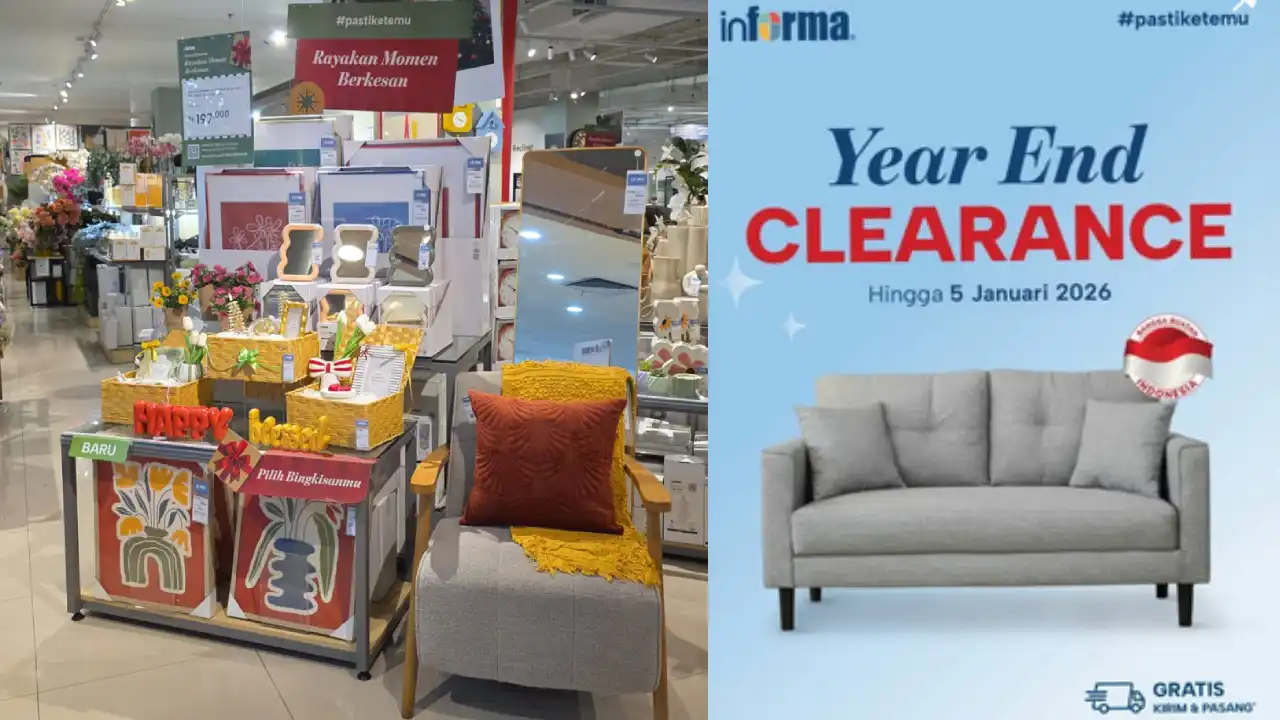 Informa Kendari gelar year and clerance diskon hingga 50 persen. Foto: Ist