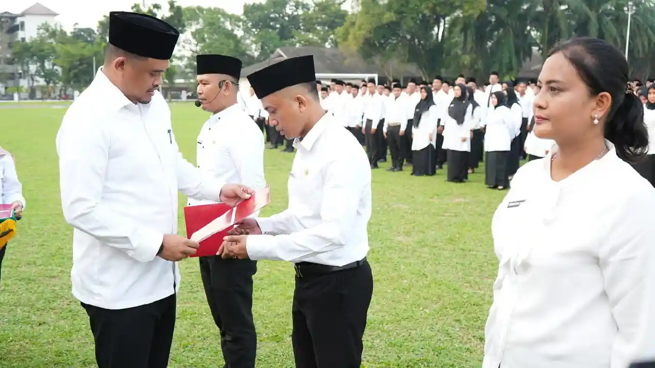 Status PPPK sebagai ASN menutup peluang menerima bansos PKH dan BPNT pada 2026 sesuai aturan pemerintah. Foto: Repro Pemko Medan.
