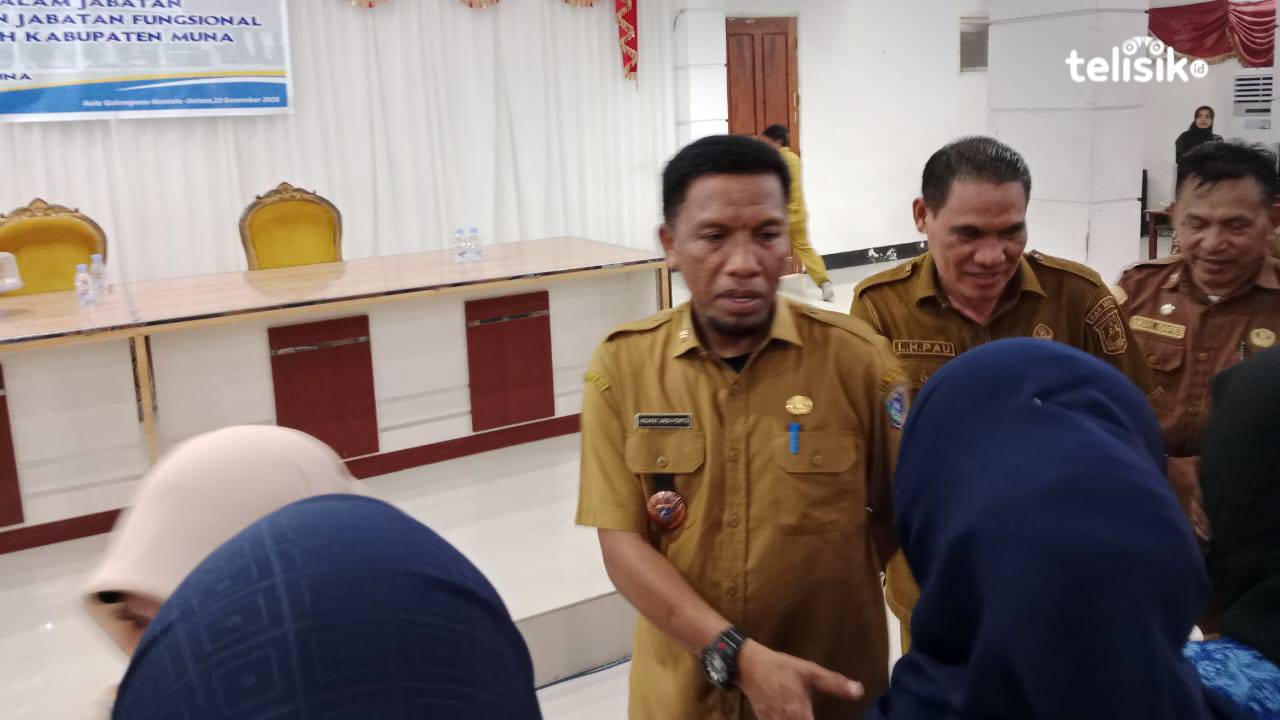 Kepala BKPSDM Muna, Hidayat Ardi Ponto. Foto: Sunaryo/Telisik.