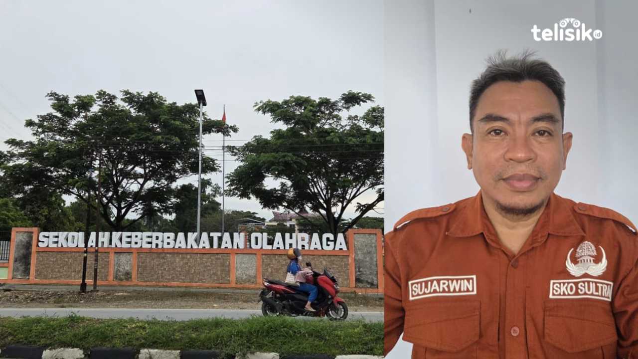 Kepala SMAN Keberbakatan Olahraga Sultra, Sujarwin. Foto: Ana Pratiwi/Telisik