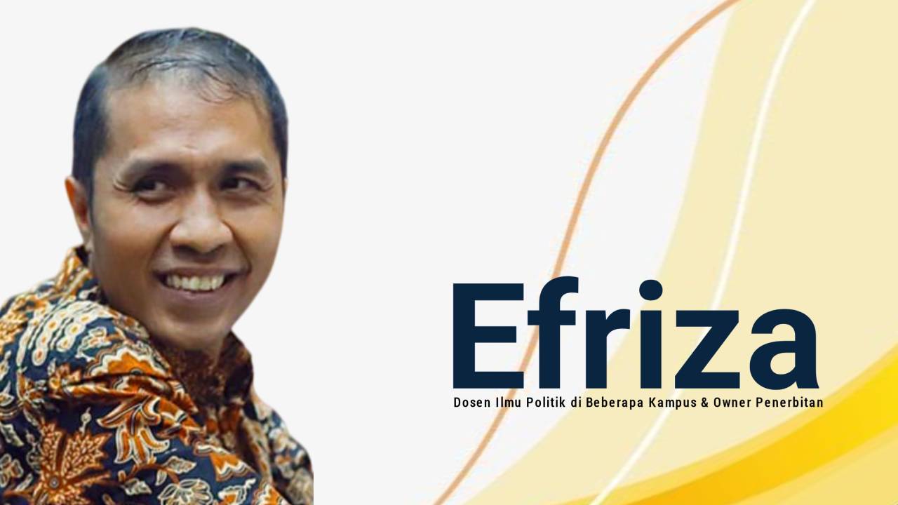 Efriza, Dosen Ilmu Politik di Beberapa Kampus & Owner Penerbitan. Foto: Ist.