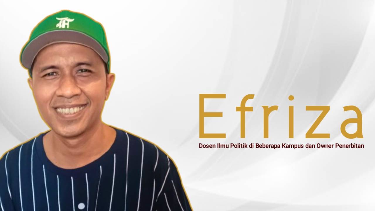 Efriza, Dosen Ilmu Politik di Beberapa Kampus & Owner Penerbitan. Foto: Ist.