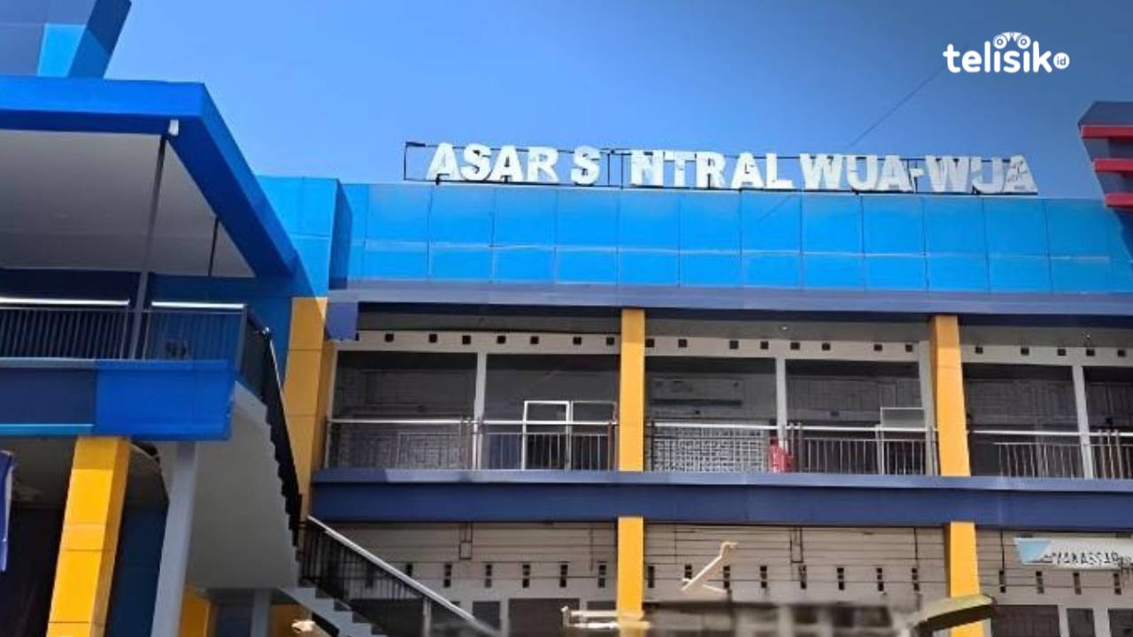 Pasar Wua-Wua Kota Kendari akan dialih fungsikan jadi tempat penjualan pakaian bekas. Foto: Erni Yanti/Telisik