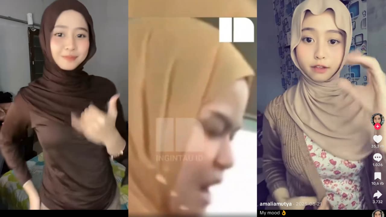 Amalia Mutya kembali viral setelah video air mancur dalam mobil beredar luas di media sosial. Foto: TikTok@amaliamutya