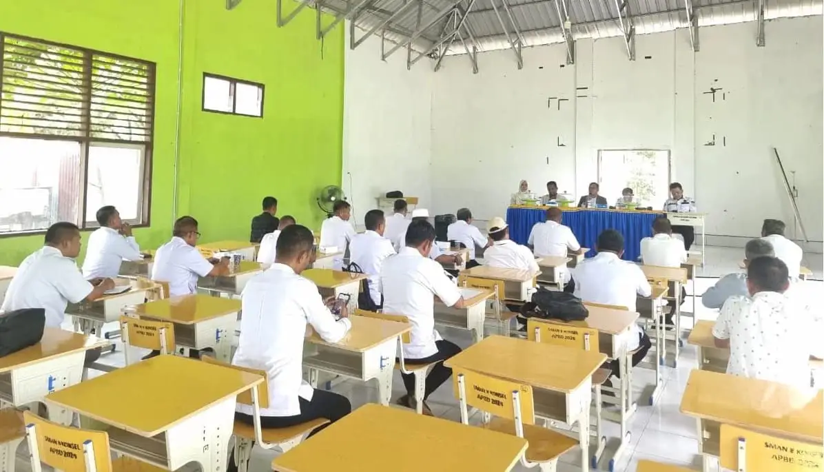 Sosialisasi PMB melalui jalur SPAN PTKIN tahun 2026 di Aula SMAN 8 Konsel. Foto: Website IAIN Kendari